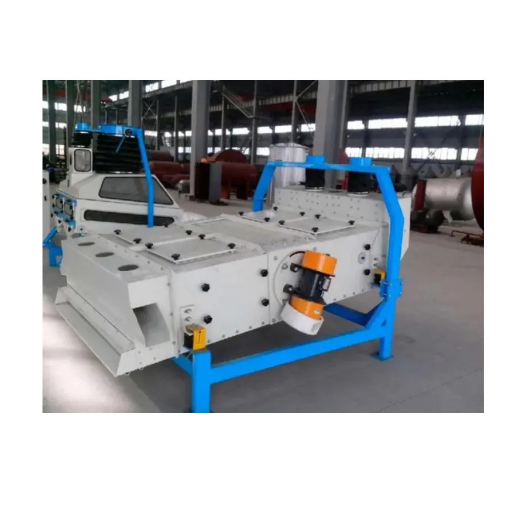 Seeds Cleaning Machine Vibrating Screen Mesh Grading Sesame Seeds Cleaning Grain Processing Machinery