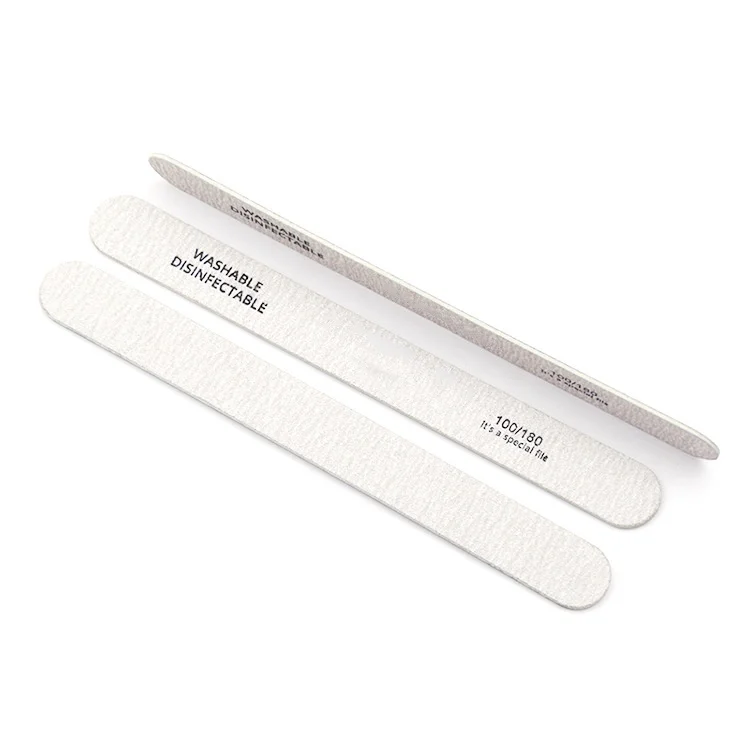 Professional Disposable Wooden Nail Files Double Sided Durable Emery Boards Mini Nail File Private Label Natural Nails Art Tools