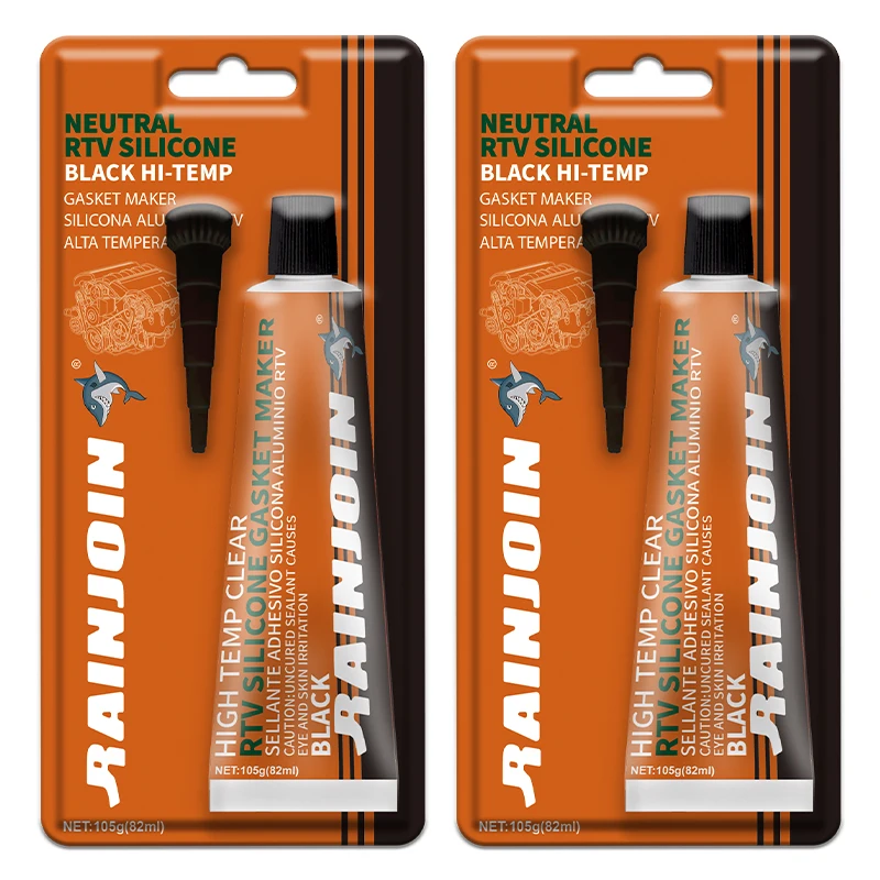 82ml RTV waterproof Gasket Maker silicone for cars BLACK sealant adhesive glue
