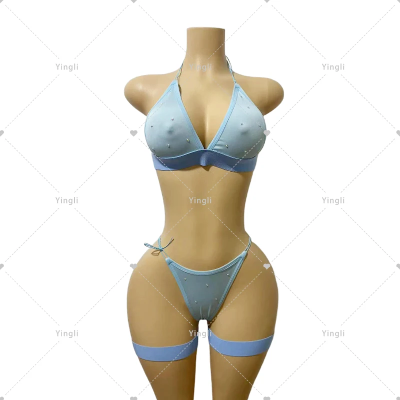Yingli Hot Selling New Design High Quality Outfits Dance Clothes Performance Wear For Stripper