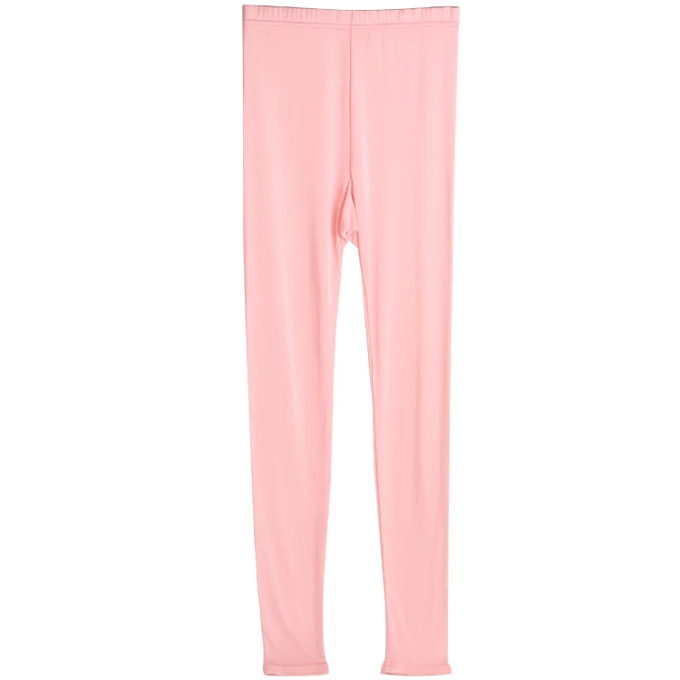 Женские шелковые тонкие кальсоны, термо брюки, тонкие леггинсы, дышащая одежда, нижнее белье, домашняя одежда, пижамные штаны