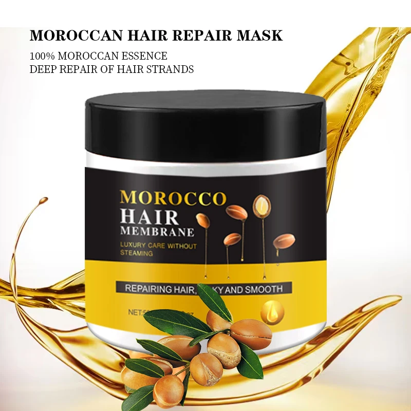 Private Brand Argan Oil Shampoo 500ml Hair Moisturizing Nourishing Shampoo Shower Gel Set