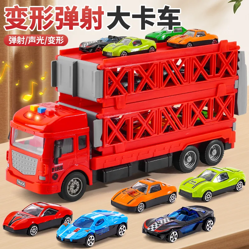 1:16 RC Truck Trailer Toys 2.4G Radio Control Truck Tractor Remote Control Car Rc Car Toys
