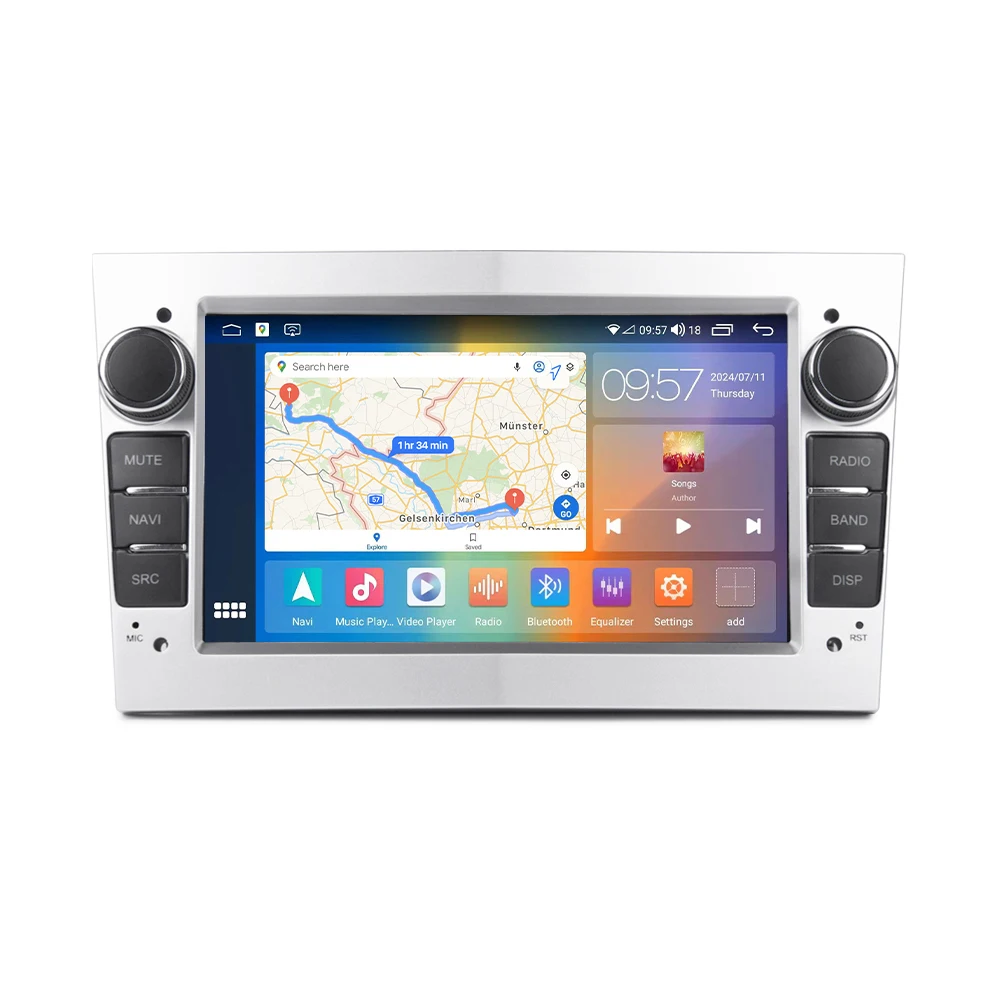 7inch Car Multimedia CarPlay Auto 4G 360 BT FM Audio For Opel Astra Vectra Antara Vivara Corsa Vivaro Combo Zafira Meriva Signum
