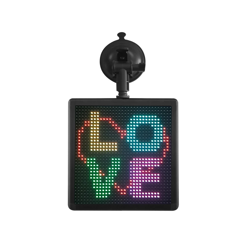 Programmable Expression Advertising Display Car taxi LED Panel Display Screen For Car Rear Window Vehicle LED Sign