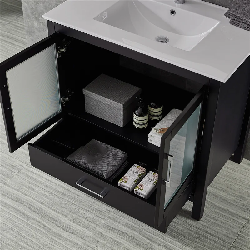 Custom BATHROOM DESIGN Pesuallas lavamanos con mueble blanco vanities cabinetry quartz countertop Umywalka vanitys basin sink