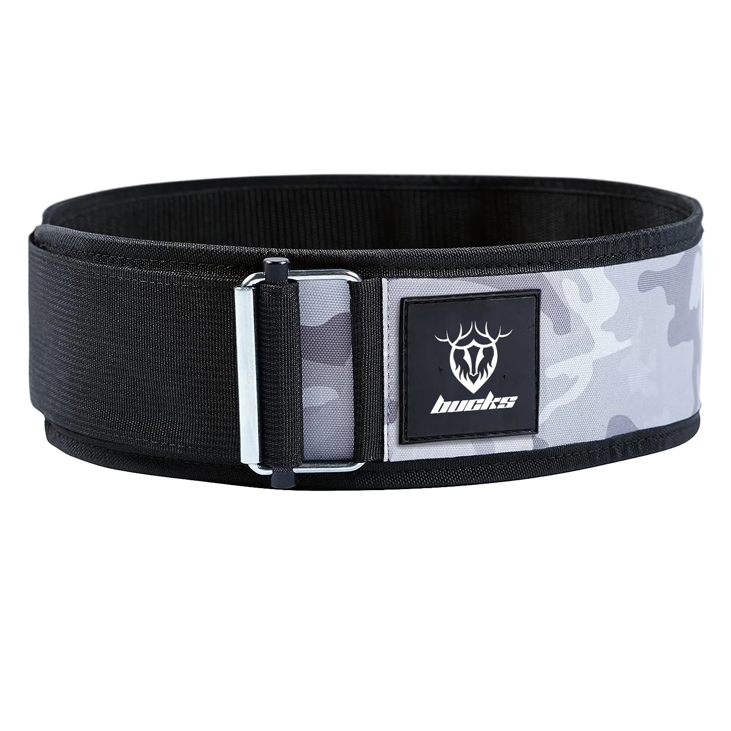 2024 New Design Bodybuilding Leather Belt Weightlifting Double Pin Buckle Power Lifting Belt For Mens