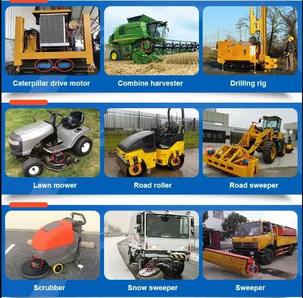 High Quality 21618-004 Char-Lynn shaft and bearing assembly for Eaton hydraulic motor part