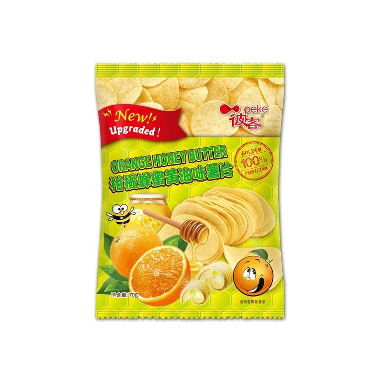 Легкие картофельные чипсы для здорового питания