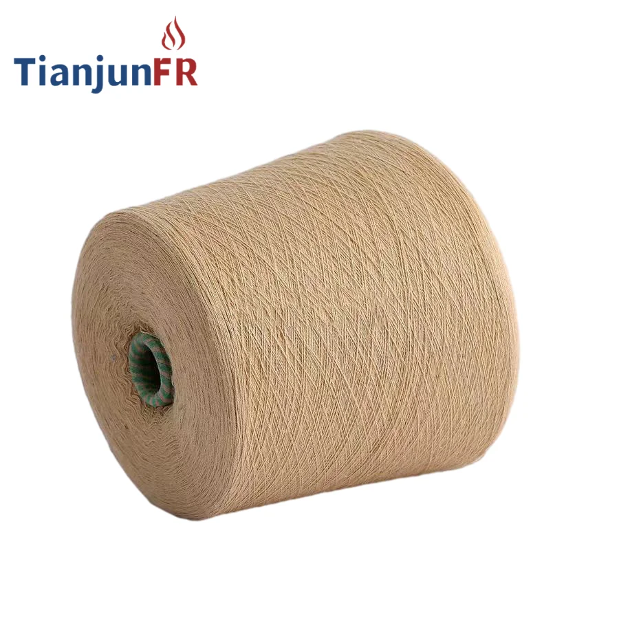 Fireproof Modacrylic Nylon Yarn for Flame Retardant Safety Gear in Protective Wear