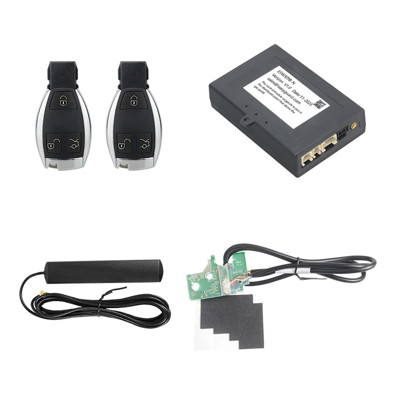 EASYGUARD Smart Keyless Entry System Fit For BENZ FBS4 2014 and Later Years With Turn Key Start Only
