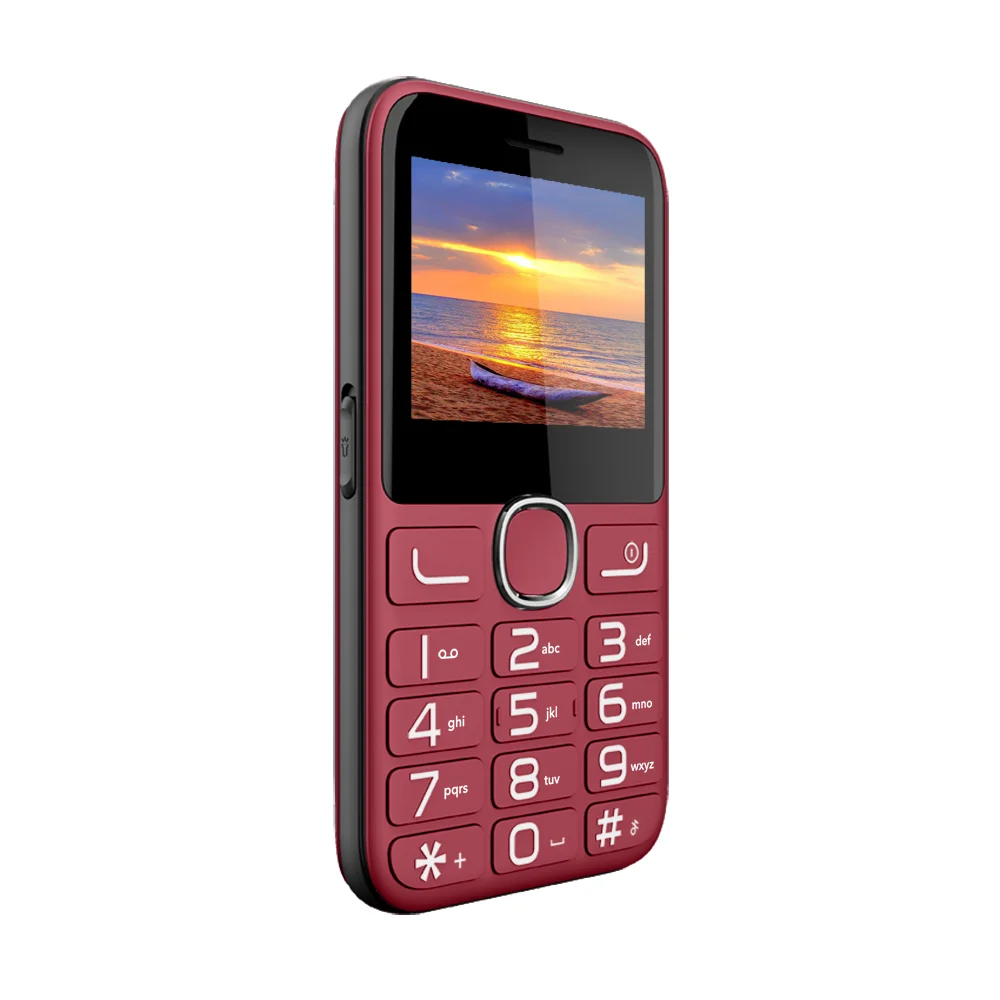 low price 2.4 inch dual sim dual standby 3g feature cellphone senior keypad mobile phone
