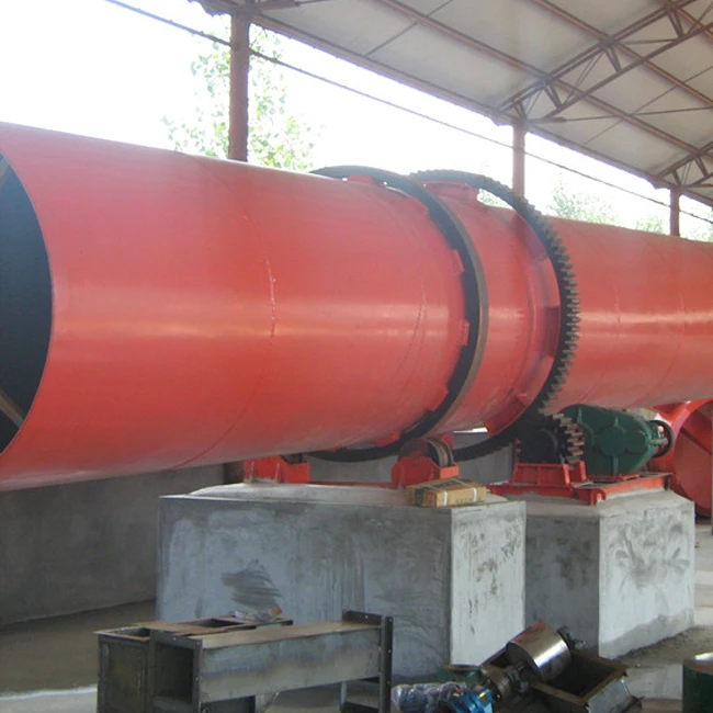 Sawdust sand rotary drum dryer