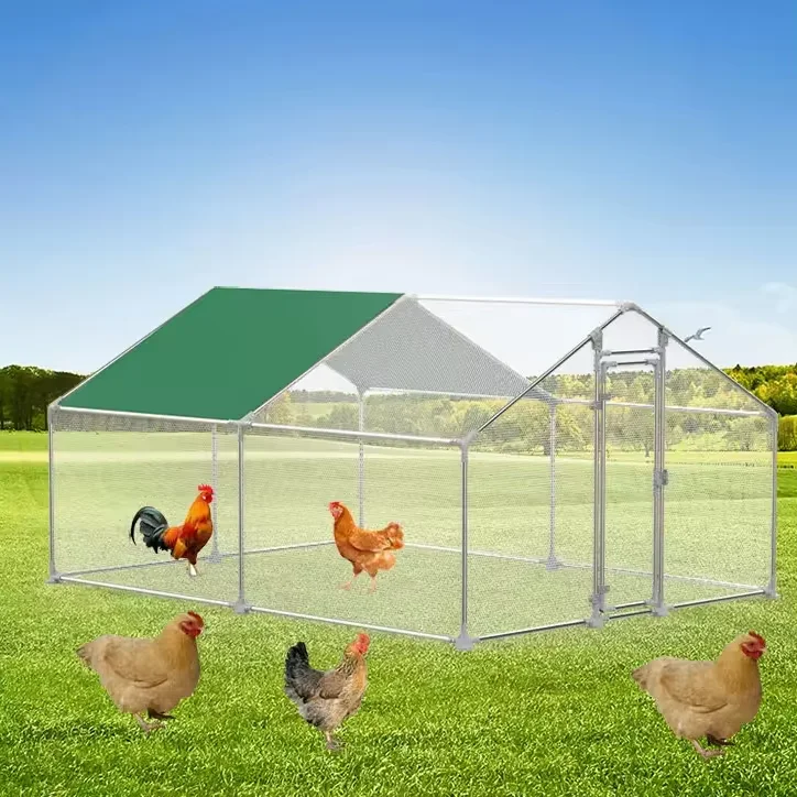 Wholesale Outdoor Chicken Run 2M X 2M Walk In run For Poultry Dog Rabbit Hen Cage