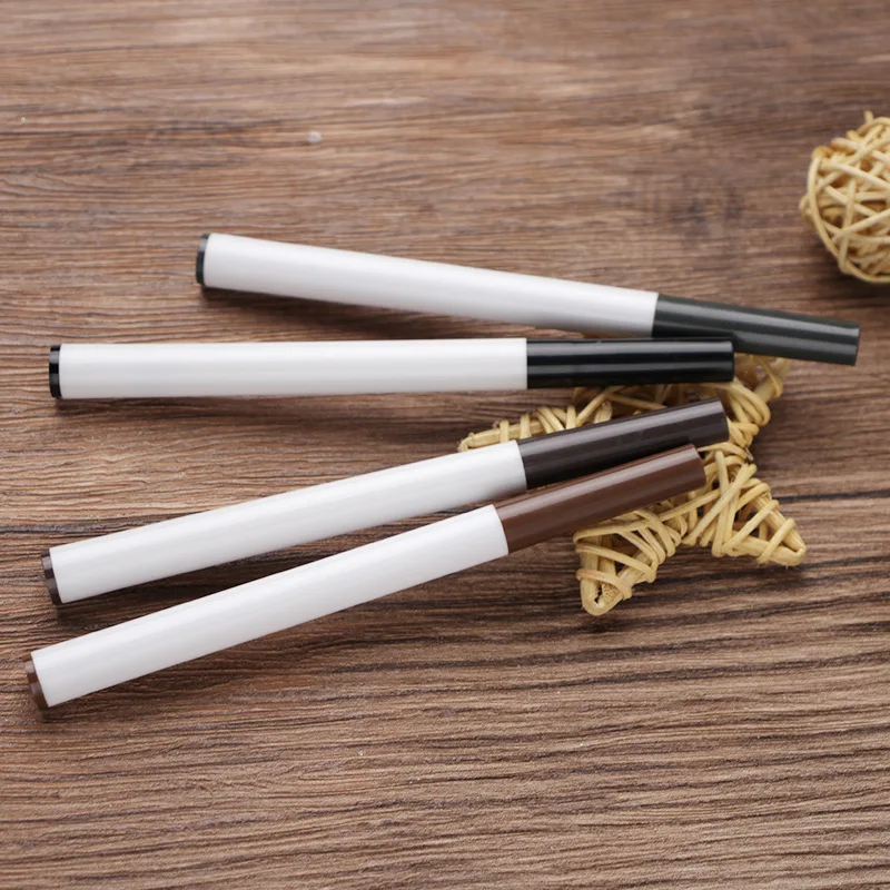 3D Eyebrow Pen Waterproof Fork Tip Eyebrow Tattoo Pencil Long Lasting Professional Fine Sketch Liquid Eye Brow Pen