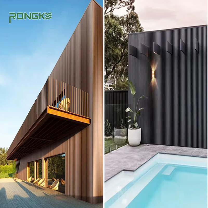 Factory hot sale  outdoor Wood Plastic Wall Panel/ WPC Wall Cladding/Exterior Wall Covering