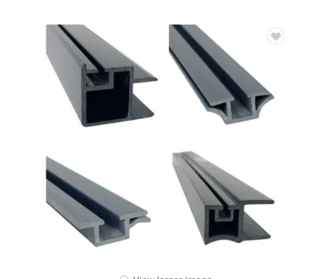 Factory best price door refrigerator upvc sliding hard plastic profile pvc frame profile
