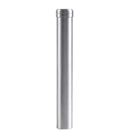 In Stock Wholesale Empty Cigar Single Screw Travel Portable Aluminum Cigar Tube