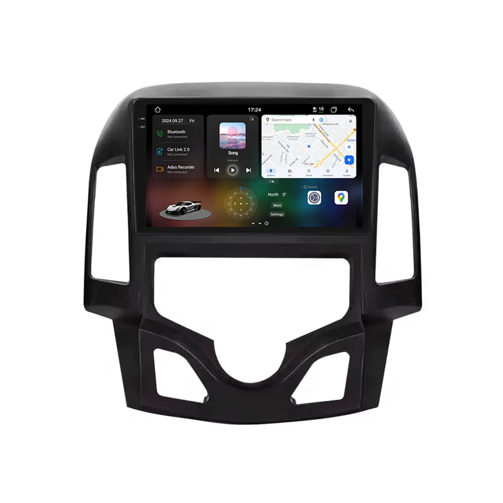2K радио с сенсорным экраном для автомобиля Android авто Hyundai i30 2007-2012 GPS навигационное головное устройство Автомобильный плеер