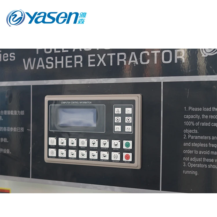 Fully automatic commercial laundry equipment industrial washer machine