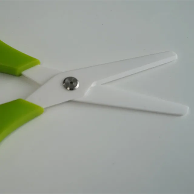 PP+TPR handle Ceramic Blade Kitchen Scissor Baby Food accessories
