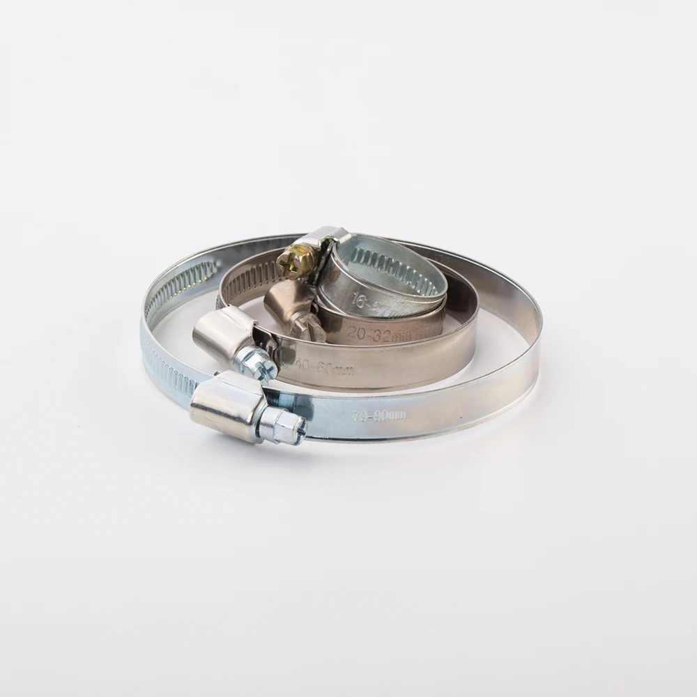 Germany Type Worm Driver Hose Pipe Clamp For Gasoline Engine