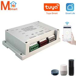 Tuya smart wifi/zigbee Bluetooth 4CH relay module switches remote control 8CH switch