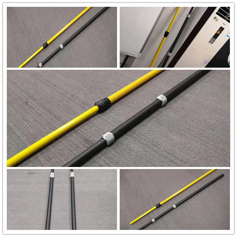
Light glass fiber telescopic tube and carbon fiber telescopic rod 