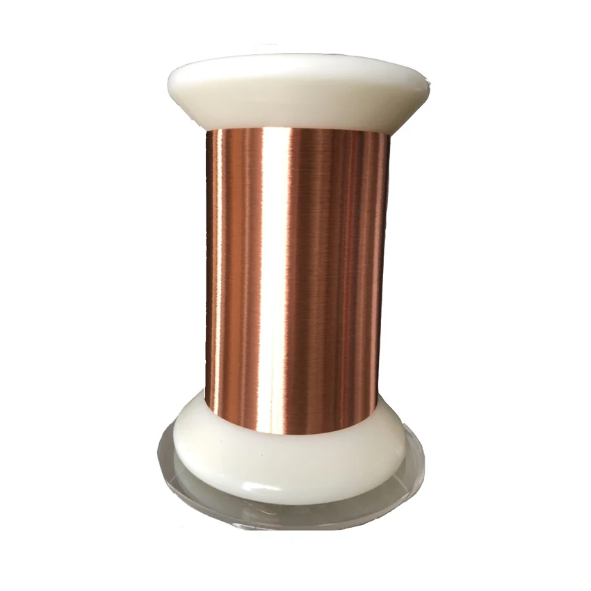 2UEW/UEW 155/180 класс 0,07 мм тонкая эмалированная медная круглая проволока для конденсатора