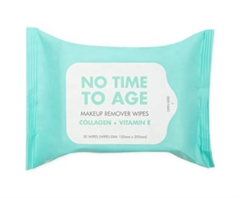 Skincare  spunlance nonwoven wet wipes biodegradable portable makeup removal wipes