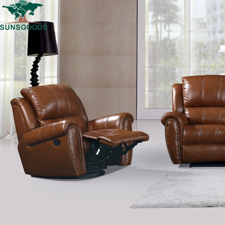 Natural and comfortable red recliner chair,red leather recliner chair,recliner with heat and massage