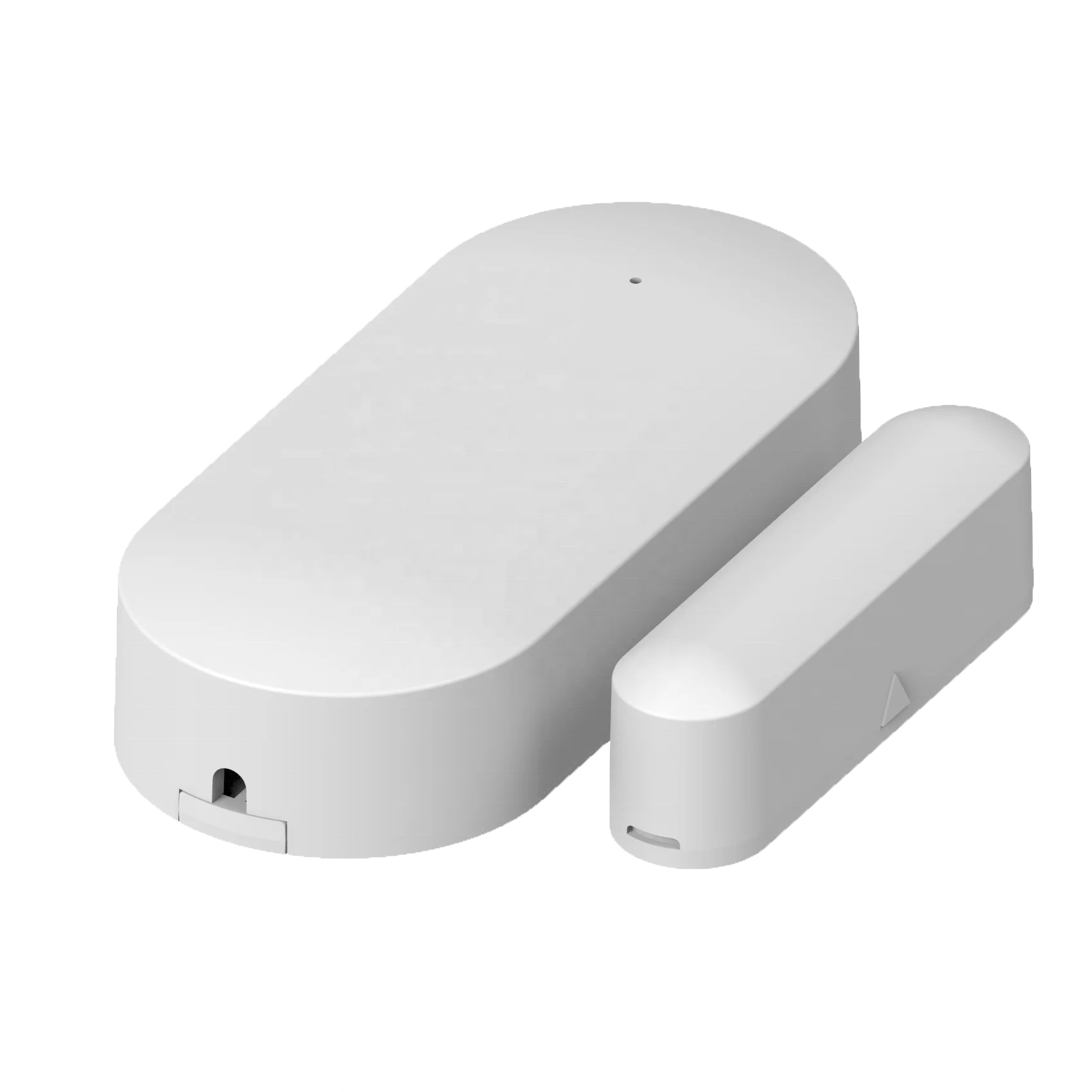 PGST Wireless Door Contact Window Sensor with Power Switch Tamper Alert Super Slim Design Magnetic Contact for Alarm System Kit