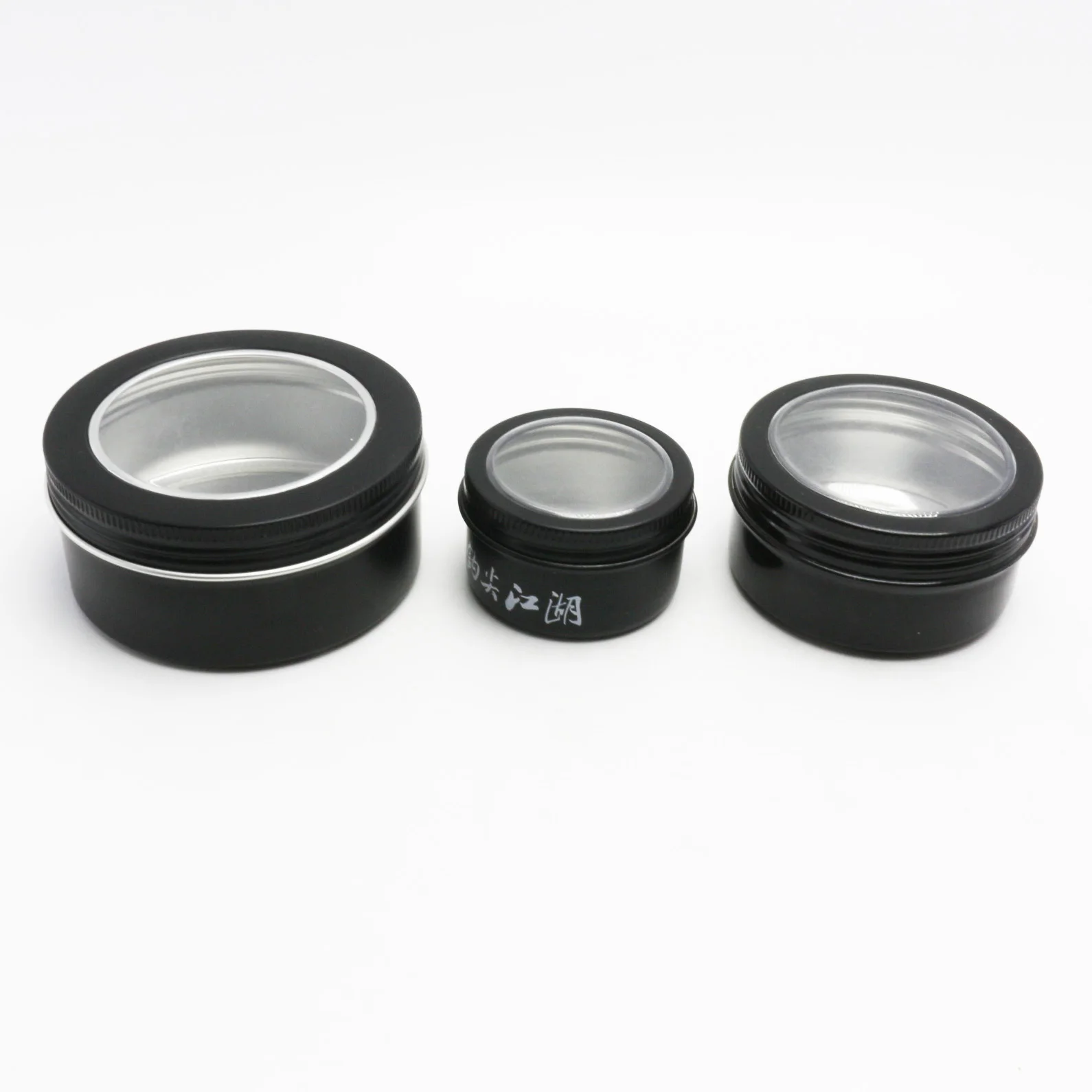 Wholesale 5g 10g 15g 30g 50g 80g 100g 150g 200g 250g 300g 500g 1000g metal aluminum cosmetic cream candle jar AJ-888C