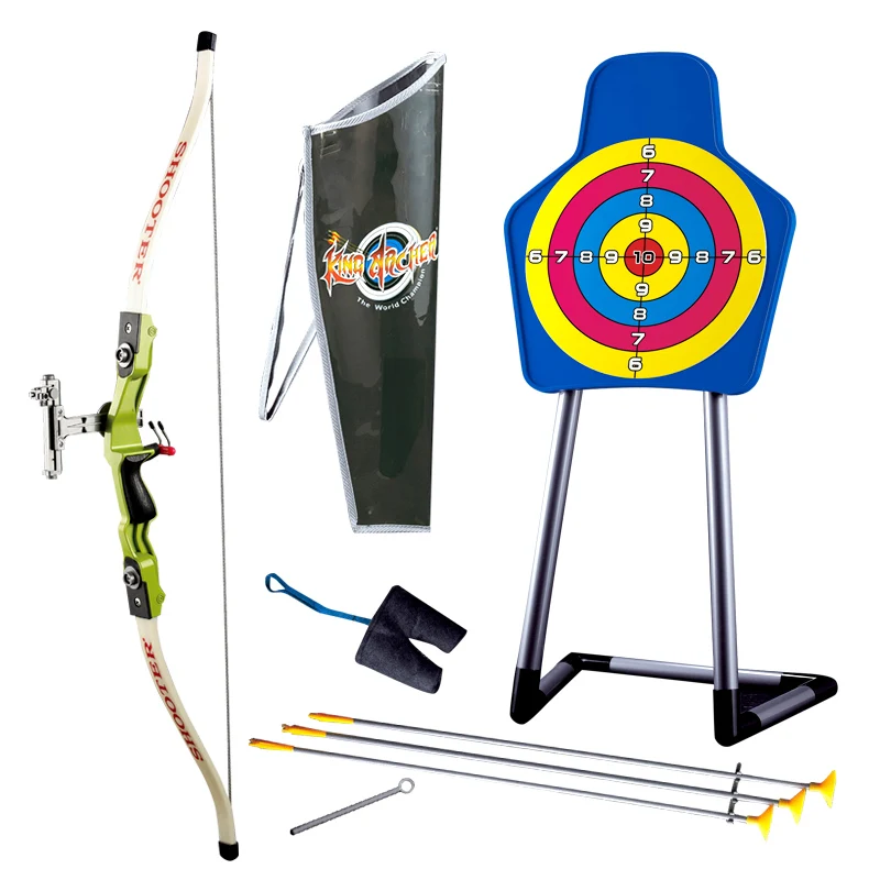
Bow And Arrow For Family Hunting Game Shooting Recurve Bow Archery Set For Kids Osculum Type Arrowhead 