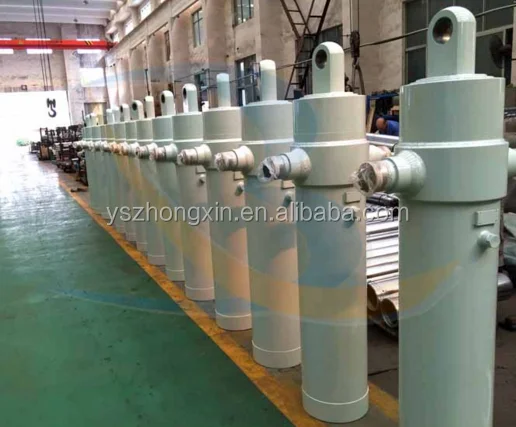 12 Ton Customized Light Duty Telescopic Hydraulic Cylinder for Tipping trailer