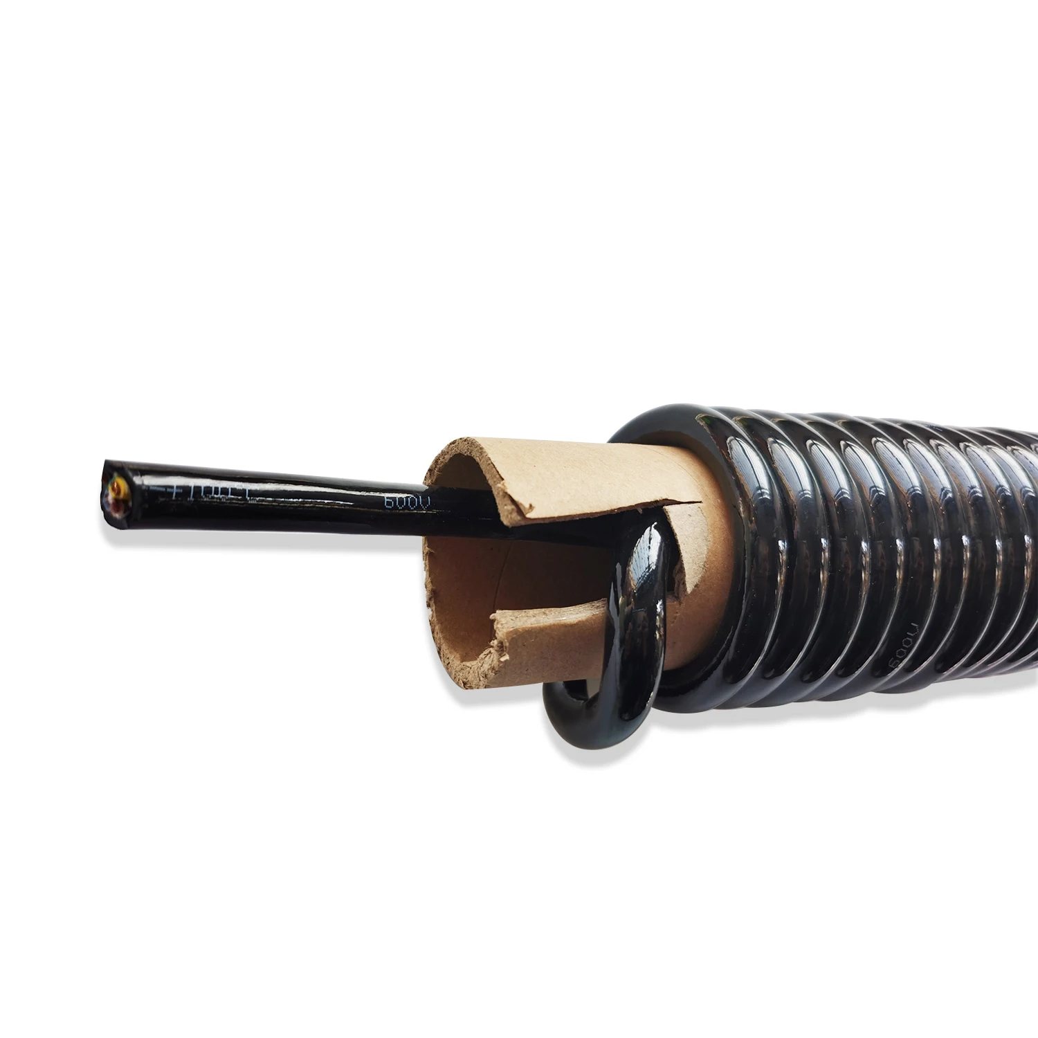 HX-C25 hot sale sootblower 4-core 2.5 square 2.0 square elastic spiral wire cable