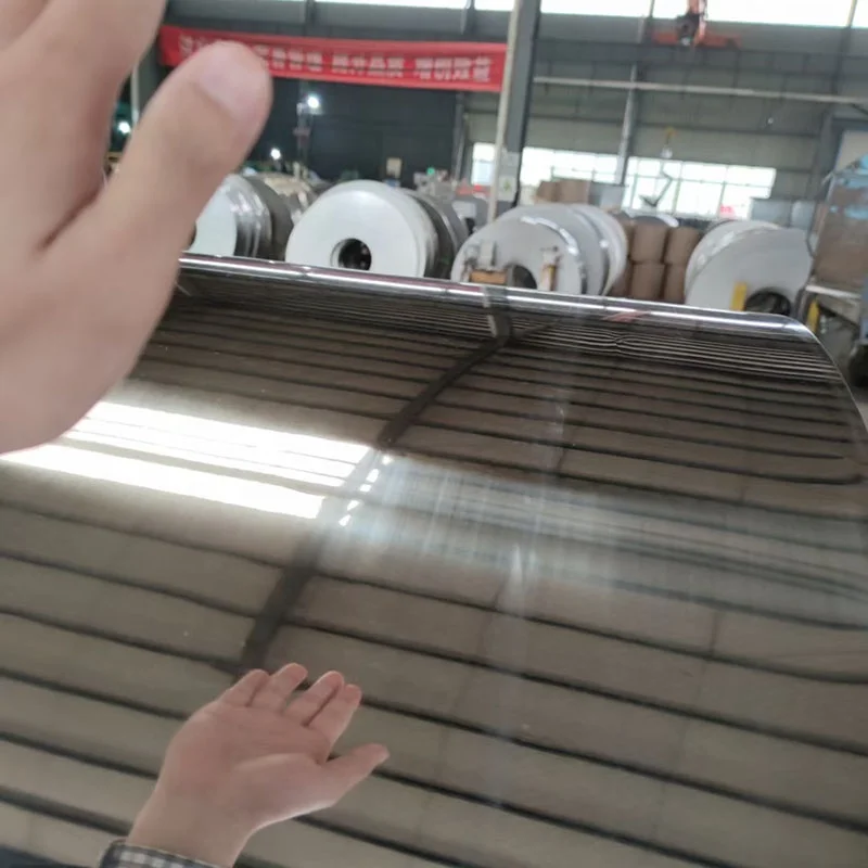 2B BA 8K Black Mirror Finish Stainless Steel Plate 0.2mm 4mm Thick Ss  304 316 201 No.4 Finish Stainless Steel Sheet/Plate