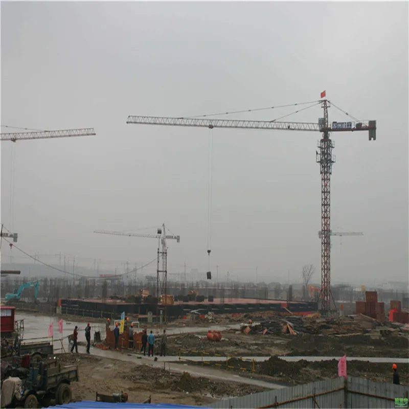 QTZ63 5013 5ton topkit/hammerhead top brand  tower crane