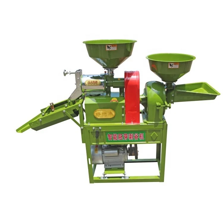 2020 New Fully Automatic Professional Small Home Electric Rice Grain Mill Machines