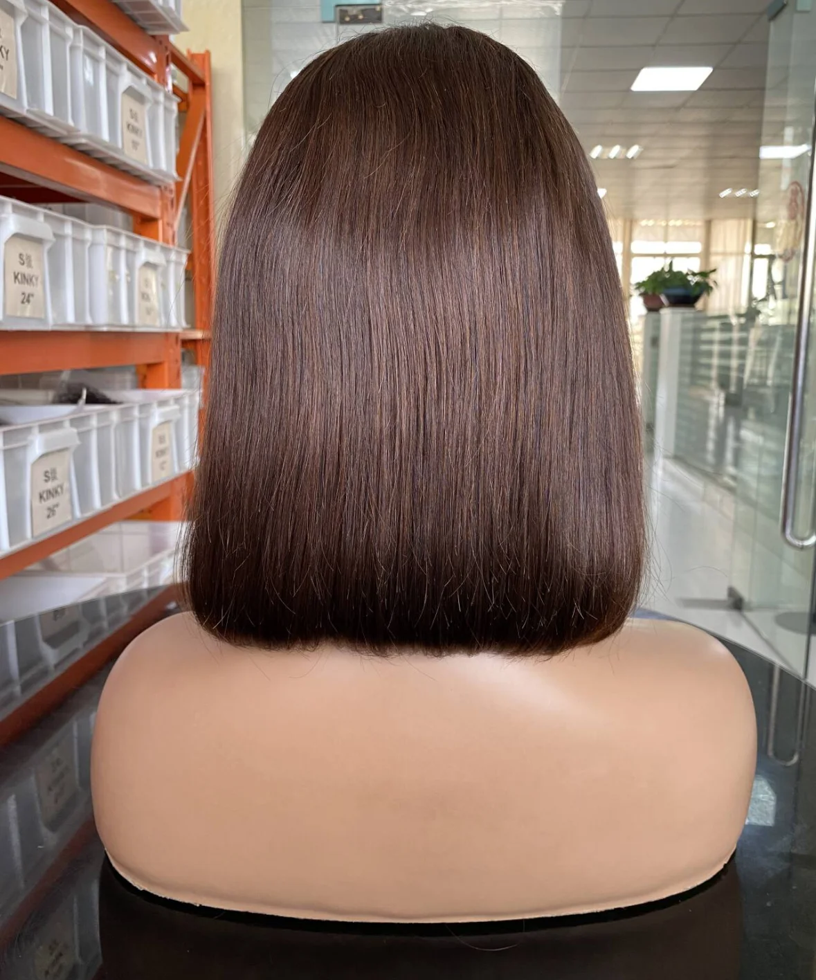 Brown colored Bob Lace Wigs Wholesale Virgin Brazilian Human Hair Vendors Glueless Bob Lace Front Human Hair Wigs For Women