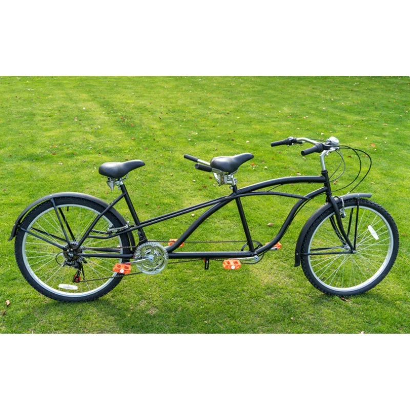  High carbon steel 26 inch 21 speeds OEM/ODM Quality two seats beach cruiser tandem