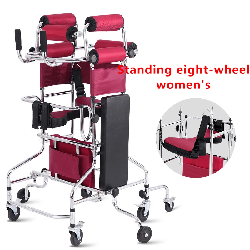Lower Limb Stroke Hemiplegia Walker Rehabilitation Adult Standing Exercise Walker