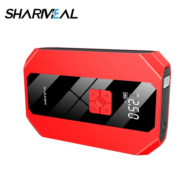 Sharmeal Cheap Remax Portable Modul Kit Air Compressor Multifunction Inflator Car Jump Starter