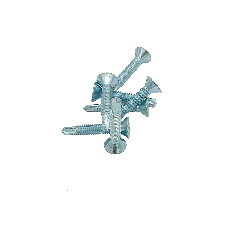 Hot Sale At Low Prices Cross Recessed Countersunk Head Self Drilling Screws