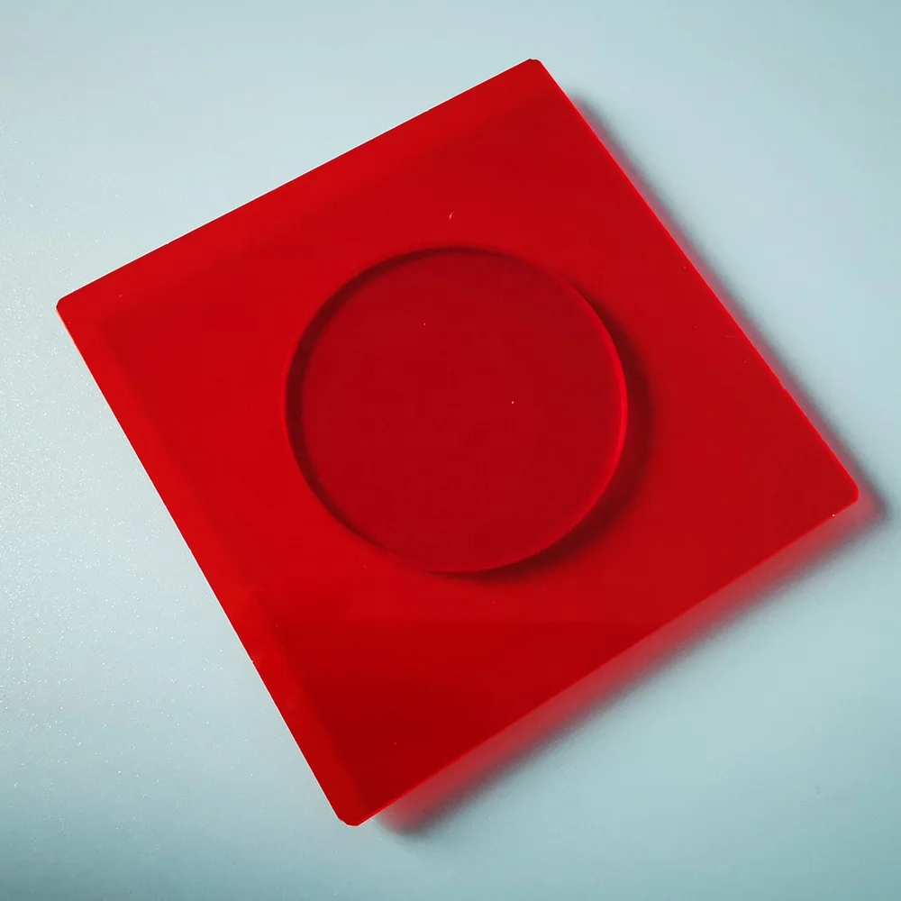 Передача T = 90% @ Cut на длине волны 600-720nm + Longpass HB600 HB610 HB650 HB700 красный цветной стеклянный