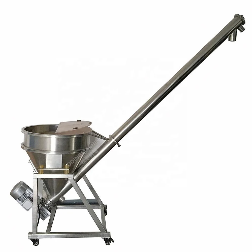 Automatic small stainless steel auger screw feeder