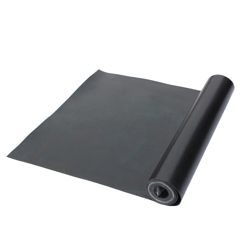 Industrial Natural Rubber Sheet In Roll Nbr/sbr/cr/silicone/sbr Flooring Mat