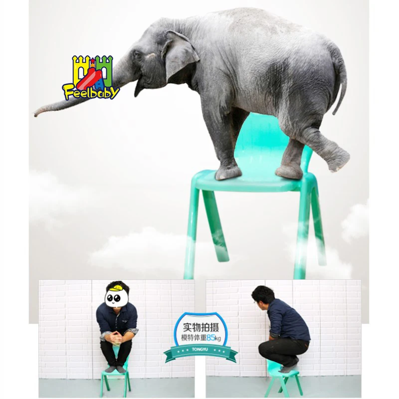 Feelbaby safety child cheap kids plastic chairs for kindergarten