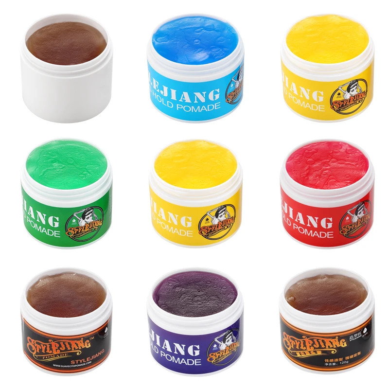120g professional strong hold hair pomade water based Pomade Wax for Malaysia Sell