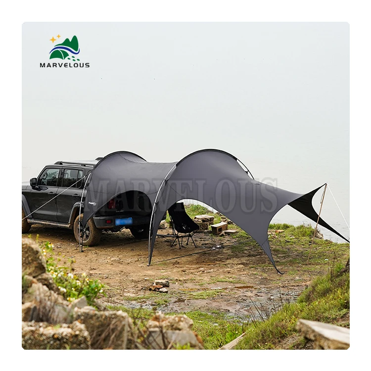 SUV Outdoor Glamping Camper Trailer Luxury Waterproof Portable Sun Shelter for outdoor camping party